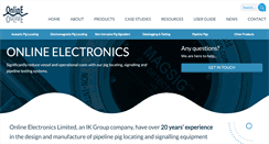 Desktop Screenshot of online-electronics.com