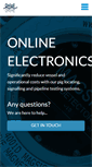 Mobile Screenshot of online-electronics.com