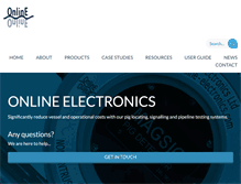 Tablet Screenshot of online-electronics.com